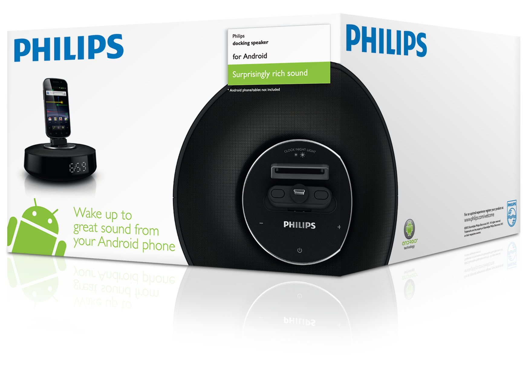 Philips docking speaker with Bluetooth® AS111/05 – image 3