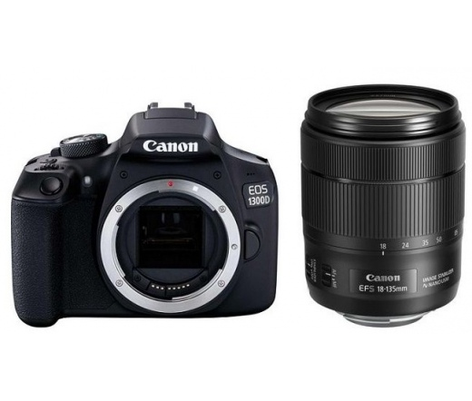 Canon 1300D + 18-135mm IS