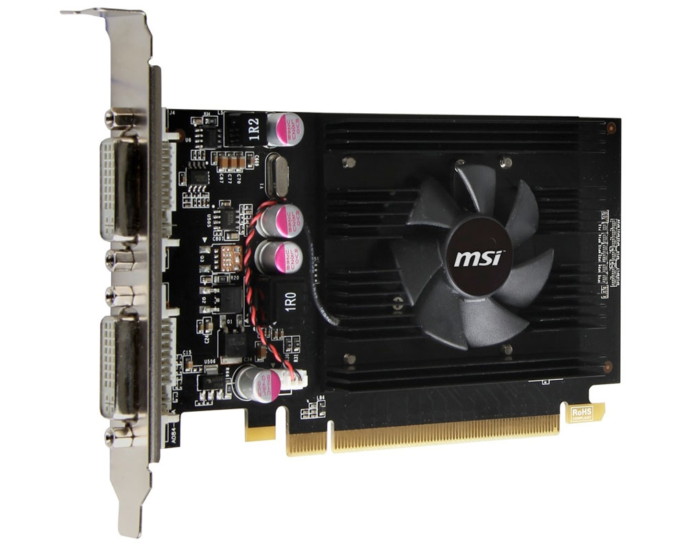 MSI N210-512D2 graphics card NVIDIA GeForce 210 0.5 GB GDDR2 image 4