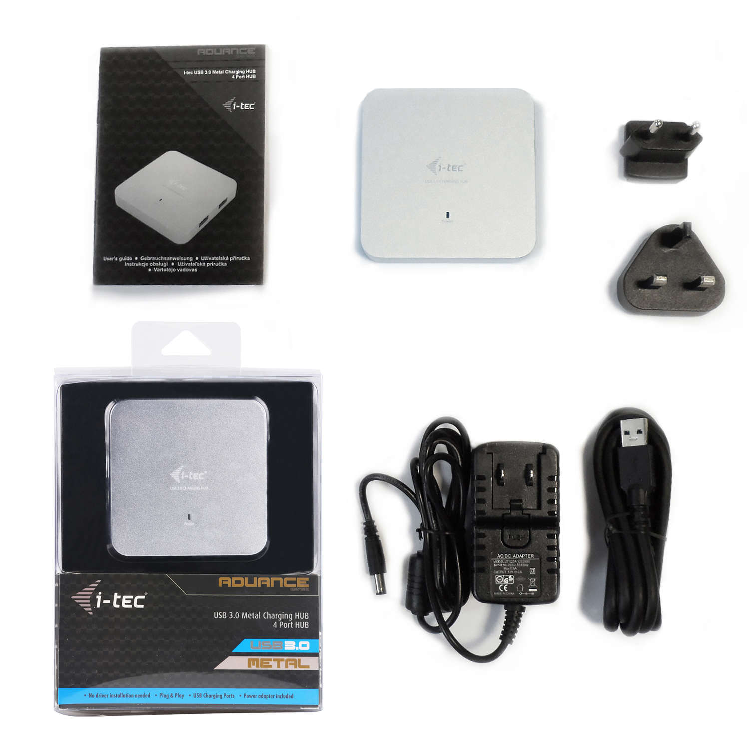 i-tec Metal Superspeed USB 3.0 4-Port Hub – image 9