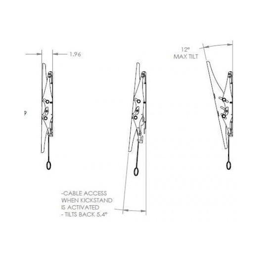 Nilox AMCHRMT2 TV mount/stand – image 2