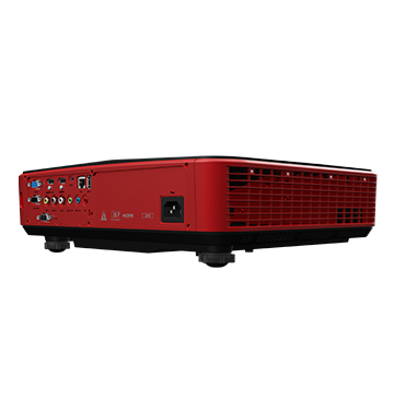 Acer Z850 Standard throw projector 3000 ANSI lumens DLP UWHD (1920x720) 3D Black, Red – image 4
