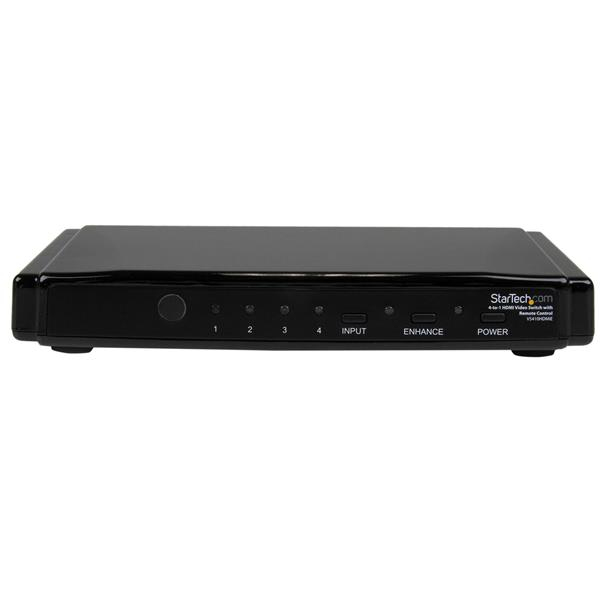 StarTech.com 4-to-1 HDMI® Video Switch with Remote Control – image 2