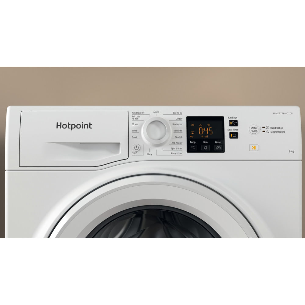 Hotpoint NSWM945CWUKN washing machine Front-load – image 7