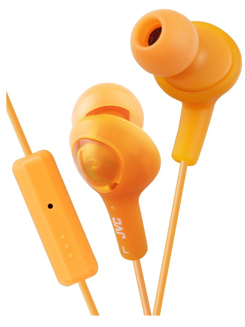 JVC Gumy Plus Headset Wired In-ear Calls/Music Orange image 1