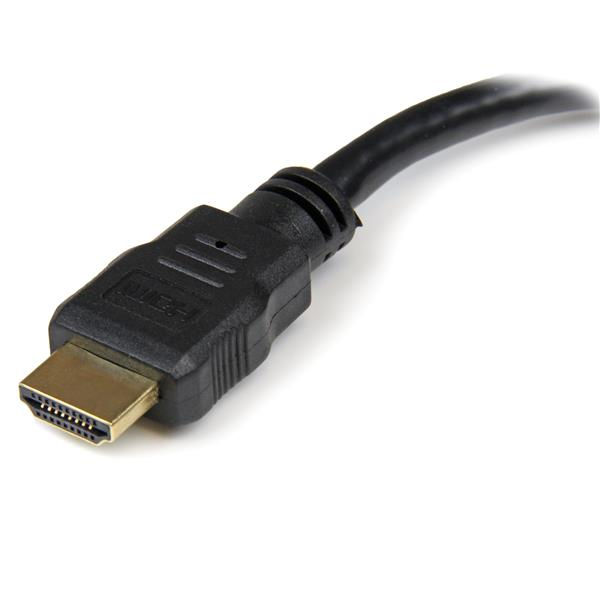 Adaptador de Video HDMI a DVI-D (24+1) 20cm Startech, Hasta 1920x1200, Chapado en Oro. HDDVIMF8IN