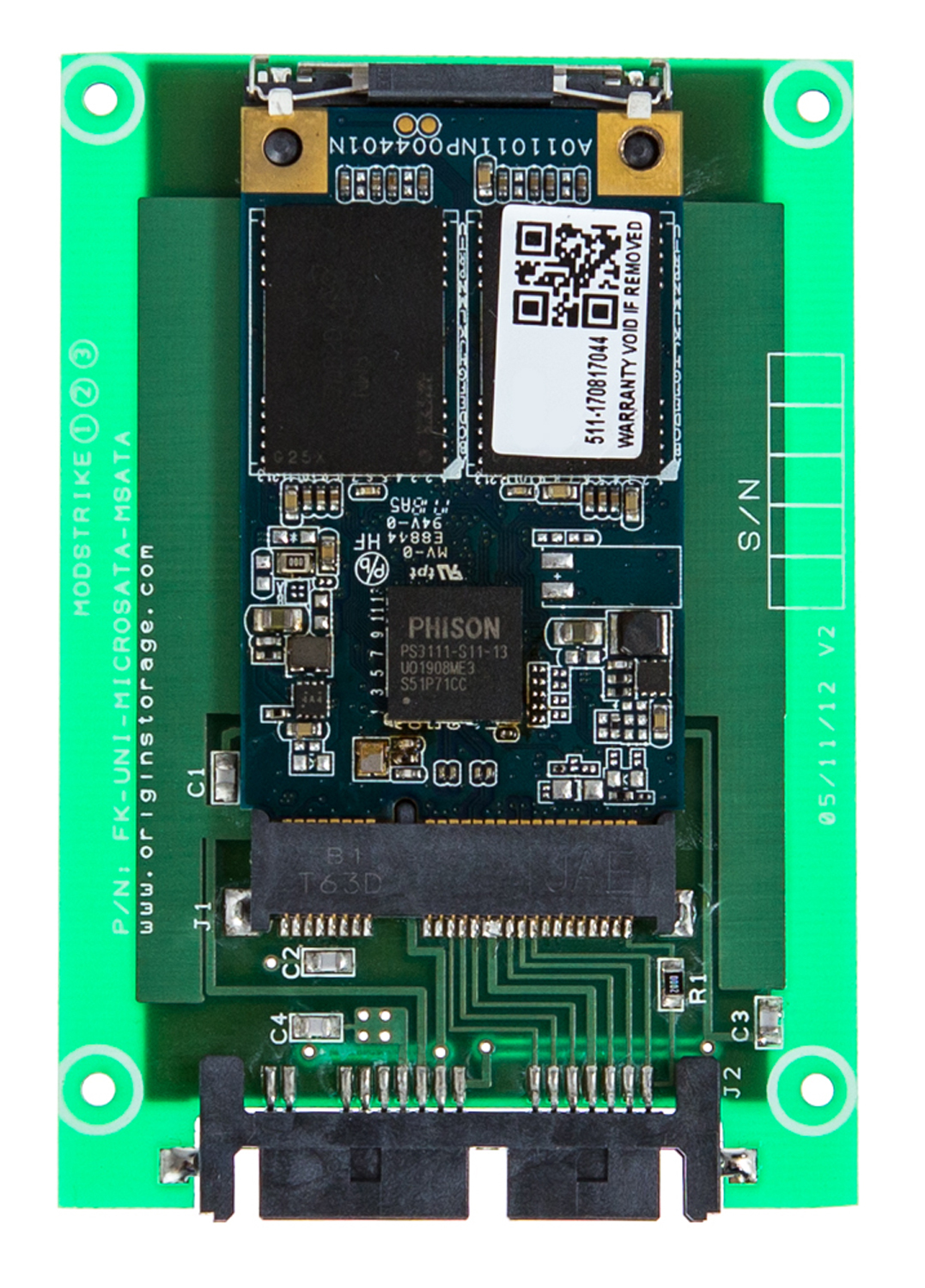 Origin Storage 256GB MLC SSD Latitude E4200 1.8in SATA Main/1st Drive image 2