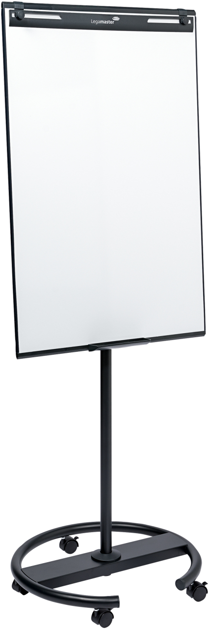 Legamaster ECONOMY Libera installazione 680 x 1050 mm Acciaio Nero Bianco