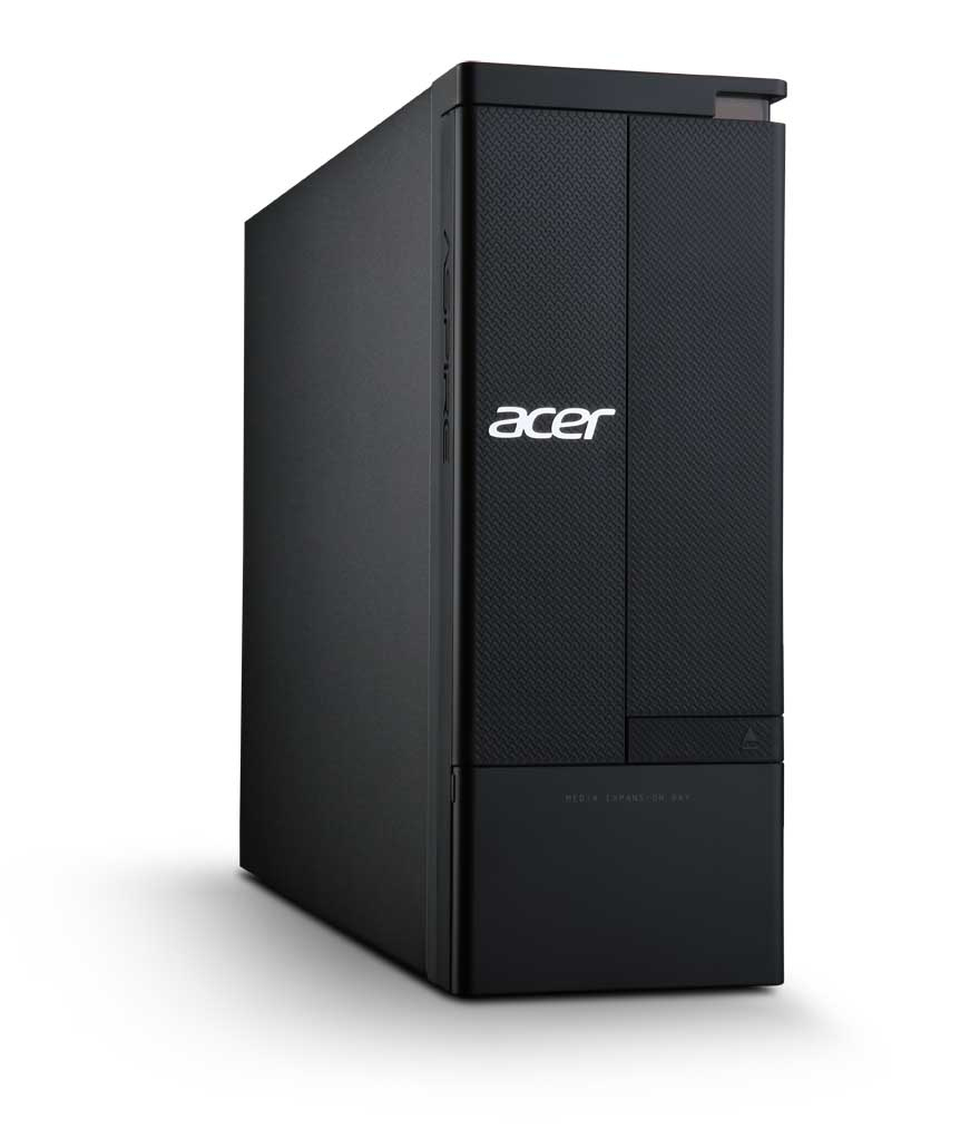 Acer Aspire 430 AMD E E-300 4 GB DDR3-SDRAM 500 GB Windows 7 Home Premium SFF PC Black image 4