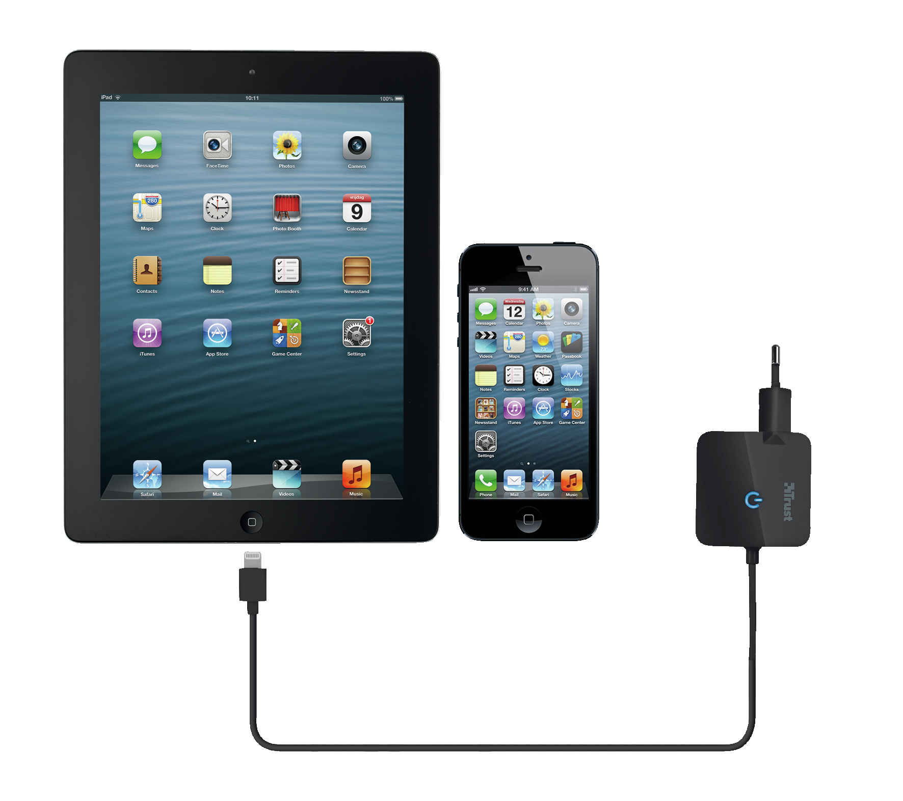Trust Wall Charger with Lightning cable – image 3