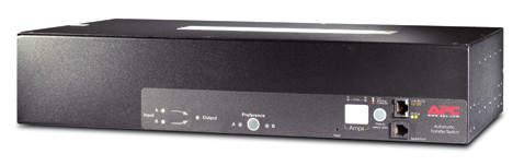 APC Rack ATS, 230V, 32A, IEC309 in, (16)C13 (2)C19 out