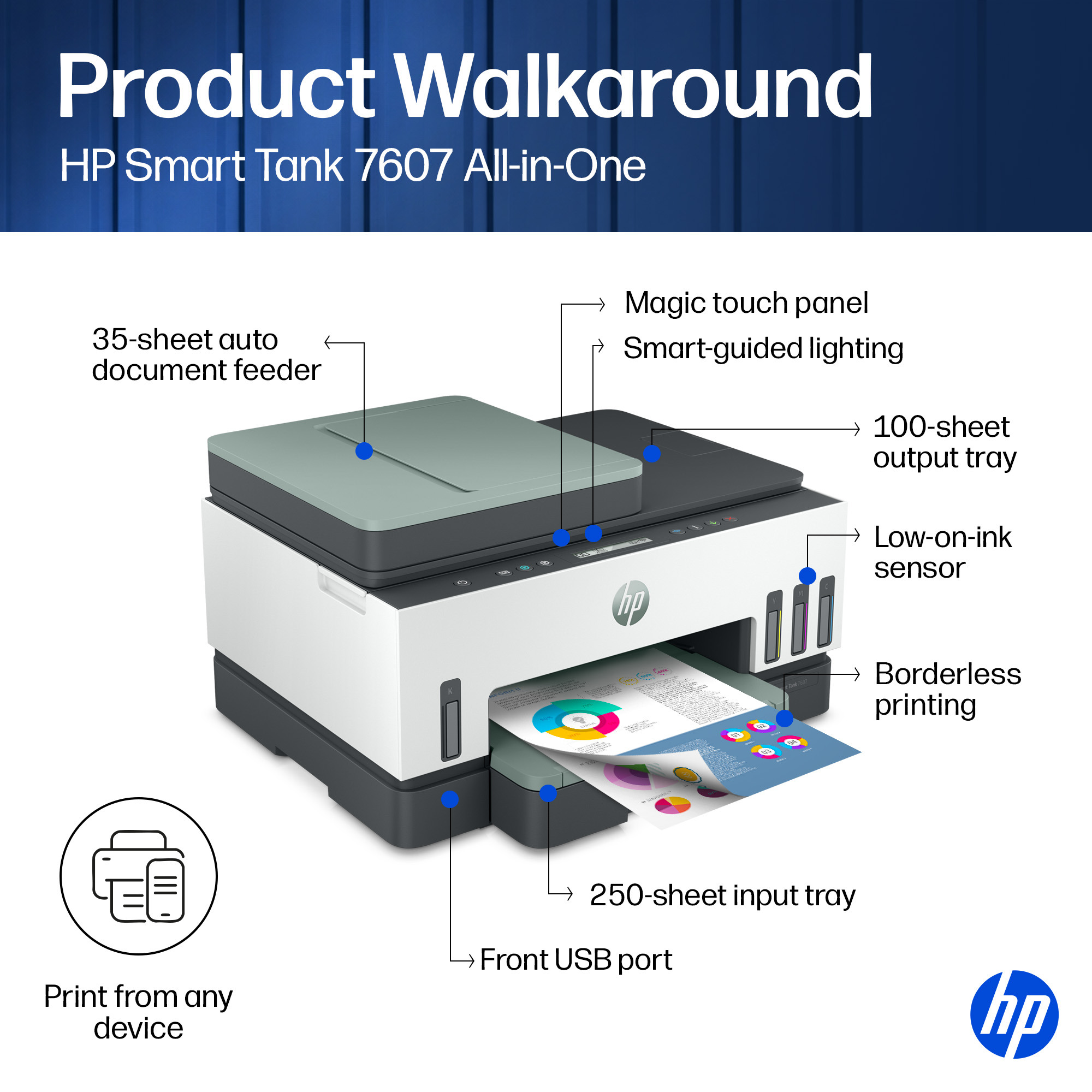 HP Smart Tank 7607 All-in-One Printer – image 8