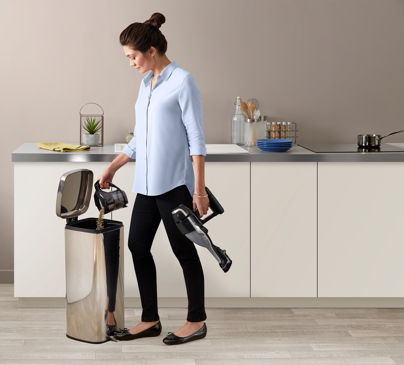 Rowenta RH9046 2-in-1 stick vacuum Battery Dry Foam Bagless – image 8
