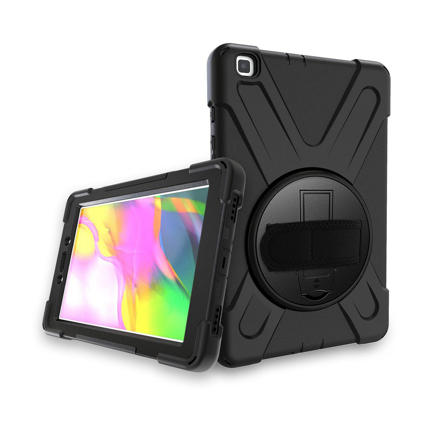 eSTUFF AUSTIN Defender Case for Samsung Galaxy Tab A 8.0 - Black – image 1