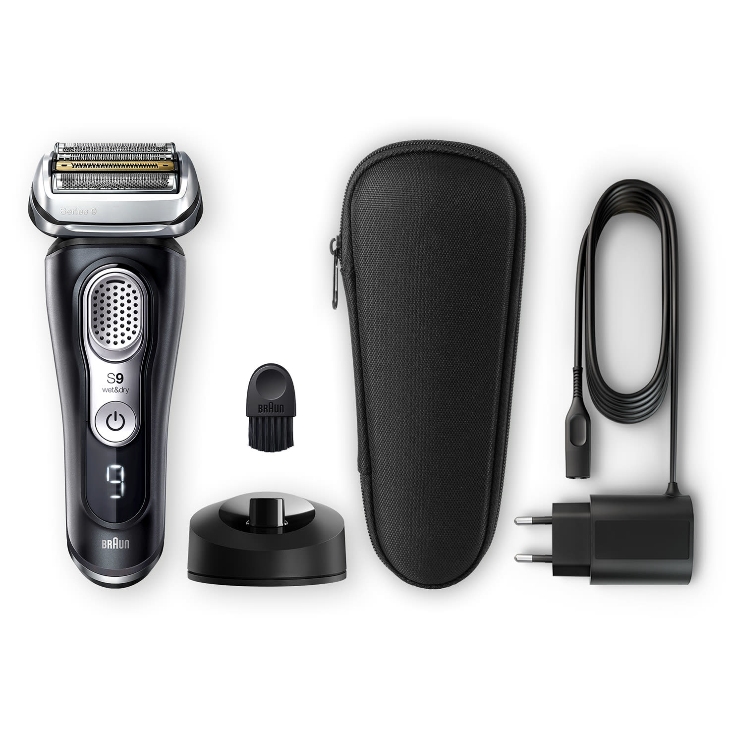Braun Series 9 9340s Foil shaver Trimmer Black, Silver – image 5
