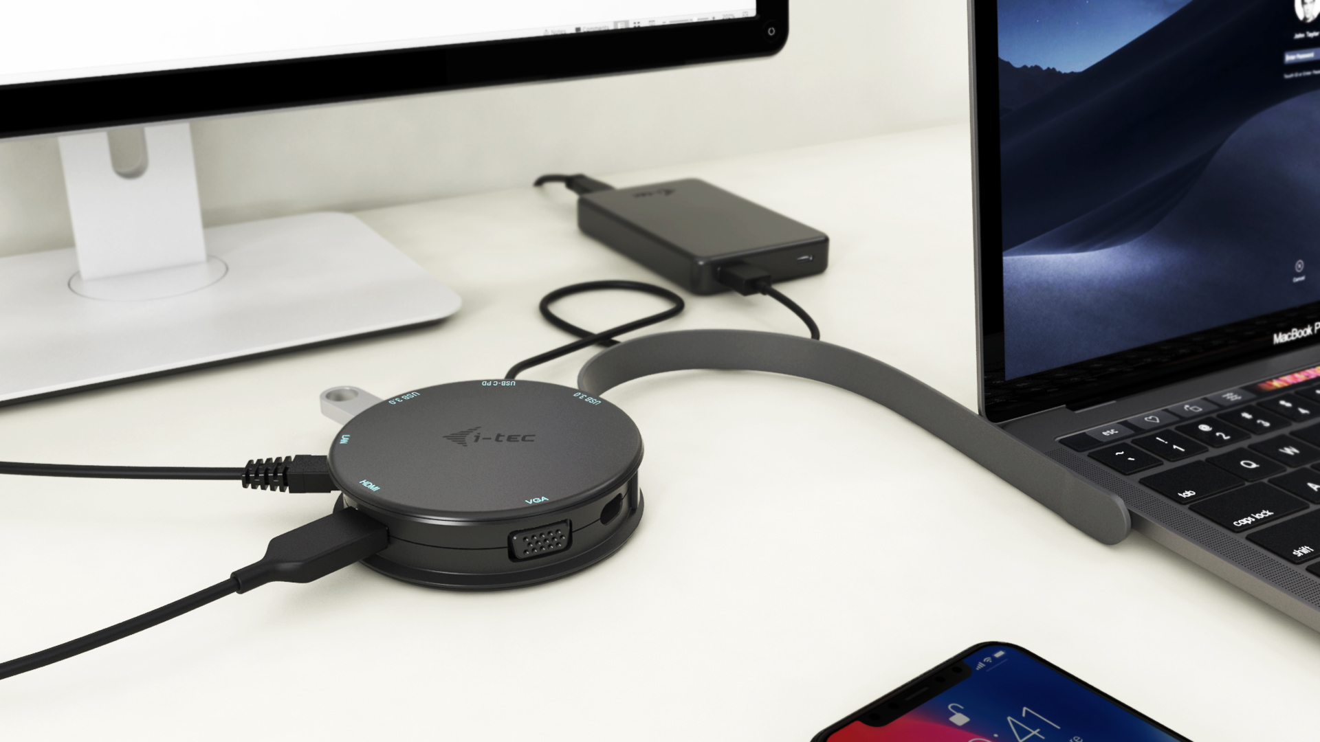 i-tec USB-C Pocket Dock 4K HDMI or VGA with PD – image 6