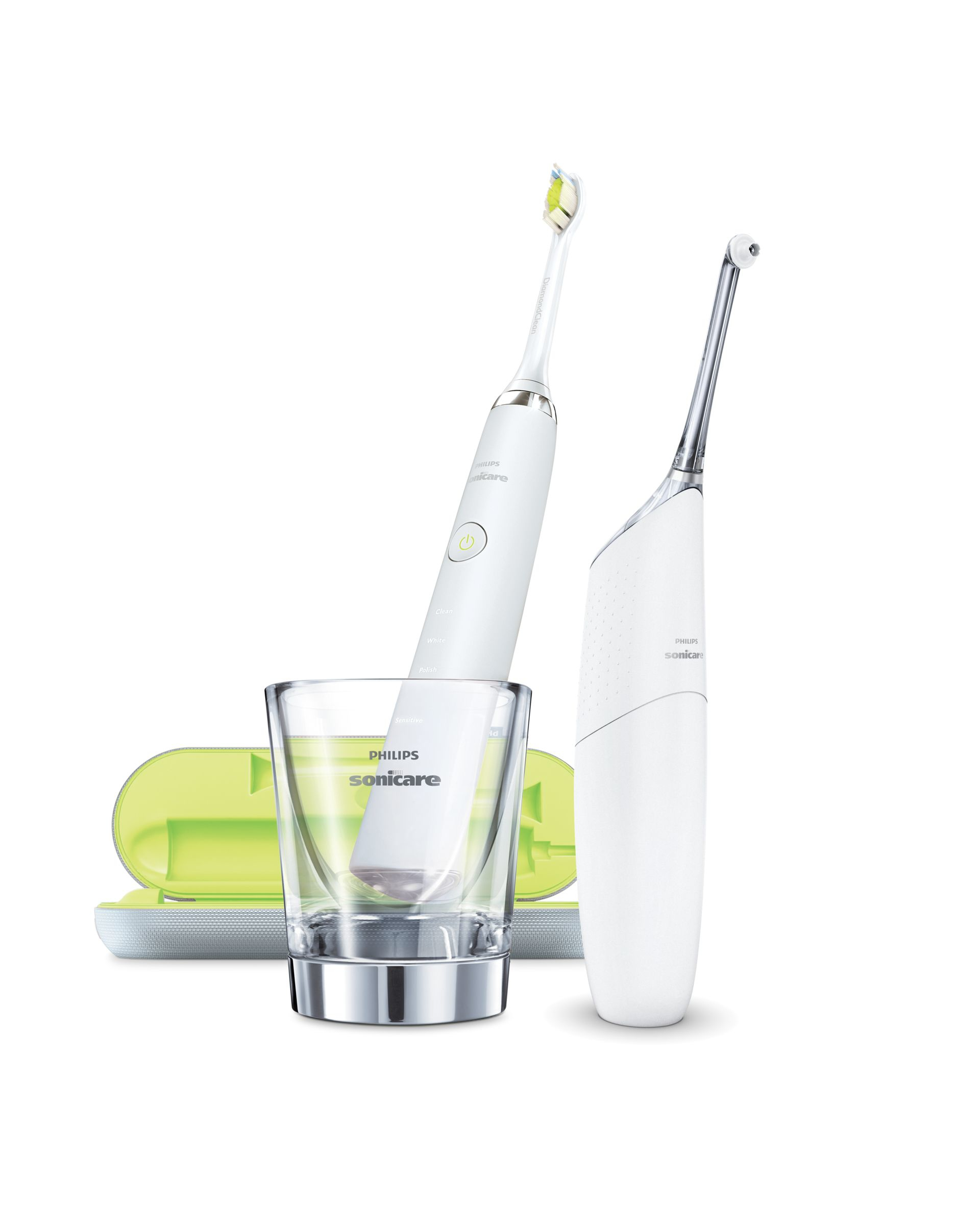 Philips Sonicare AirFloss Ultra HX8491/01 electric toothbrush Adult Sonic toothbrush Grey, White