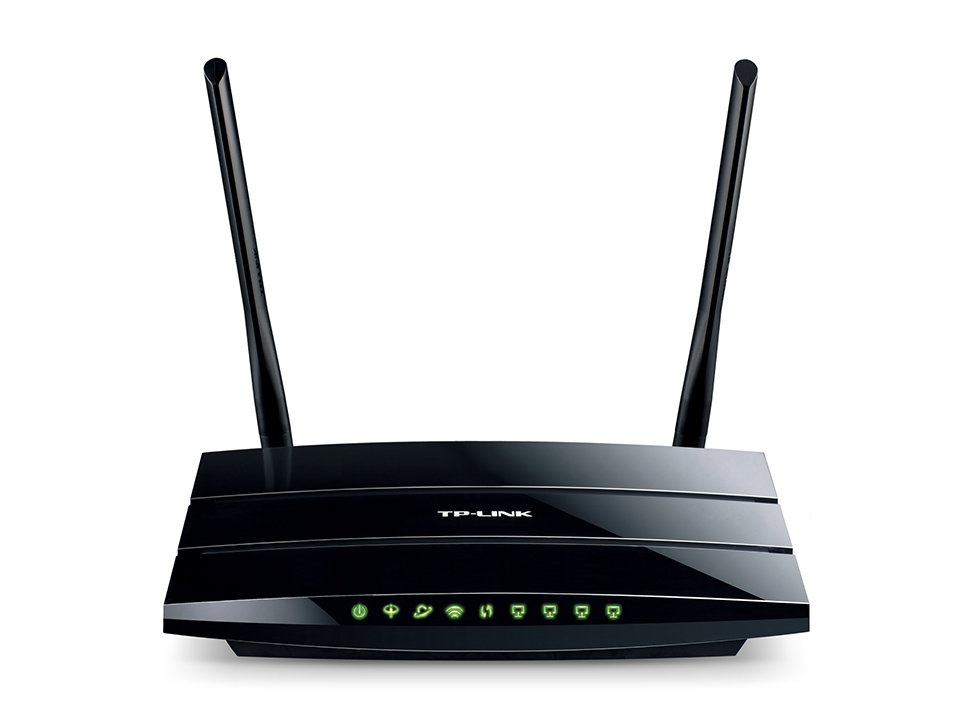 TP-Link TD-W8970 wireless router Gigabit Ethernet Black