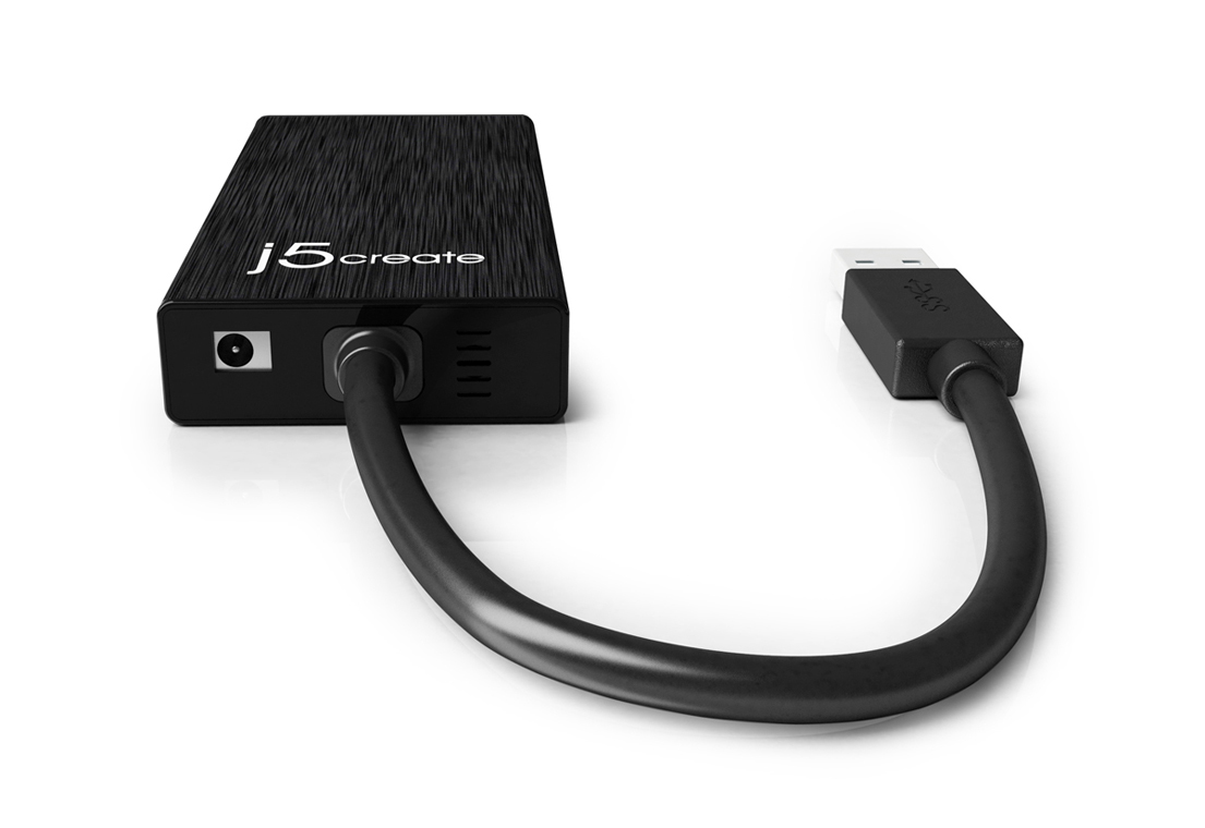 j5create JUH450 laptop dock/port replicator Black – image 4