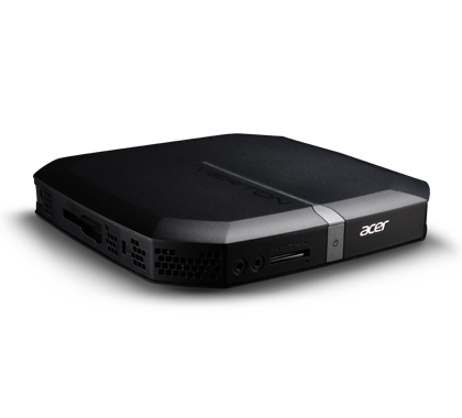 Acer Veriton N 2620G Intel® Celeron® 887 2 GB DDR3-SDRAM 320 GB HDD Linpus Linux USFF PC Black image 4