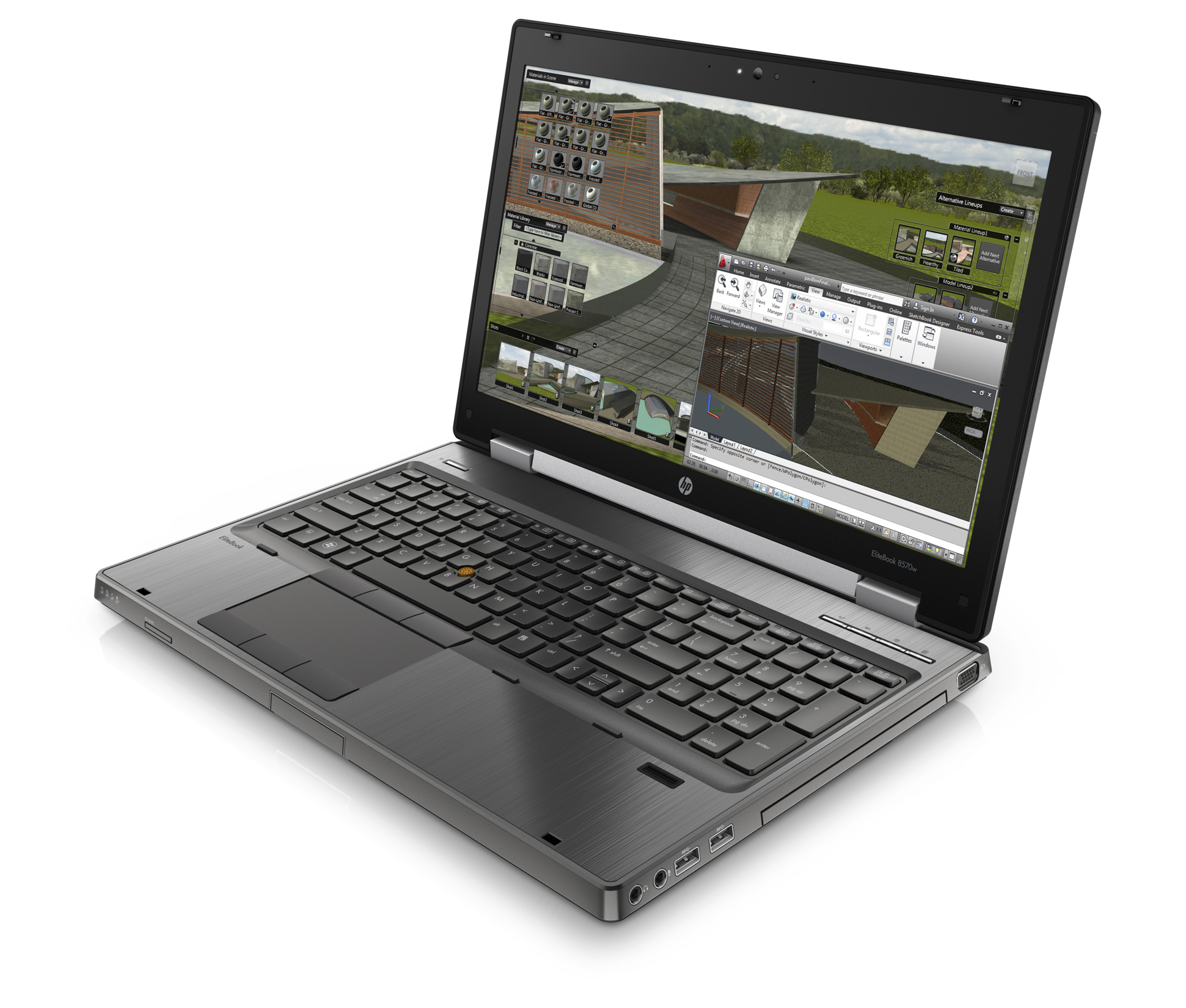惠普elitebook 8570w 木炭 39.6 cm (15.