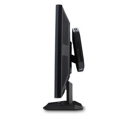 Acer Veriton N 2620G Intel® Celeron® 887 2 GB DDR3-SDRAM 320 GB HDD Linpus Linux USFF PC Black image 6