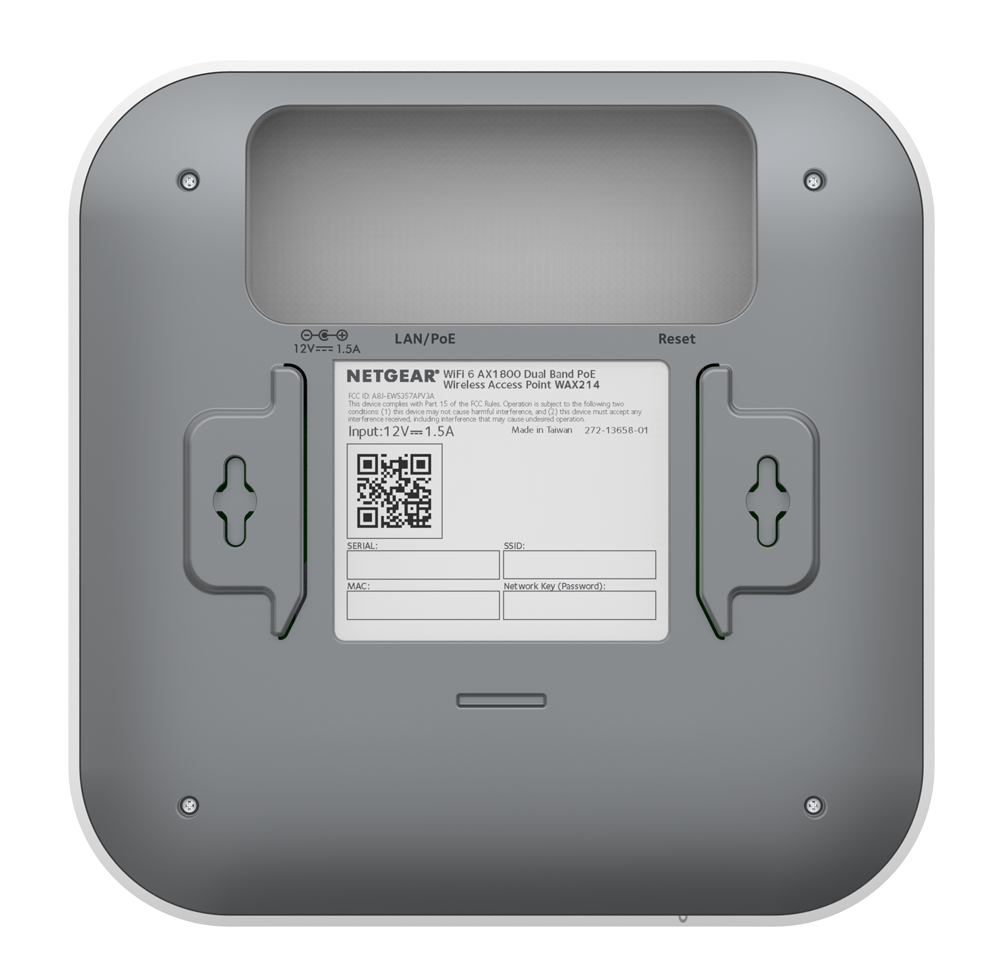 NETGEAR WAX214-100APS wireless access point 1773.5 Mbit/s White Power over Ethernet (PoE) – image 4