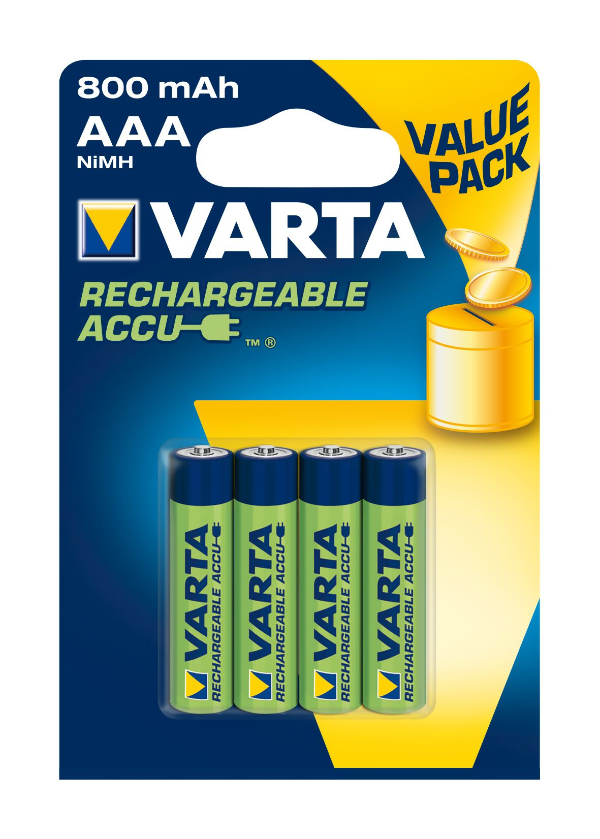 Varta 56613101404 Laddningsbart batteri AA Nickel-metallhydrid (NiMH)
