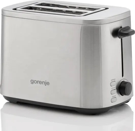 Gorenje T800DS toaster 7 2 slice(s) Stainless steel – image 1