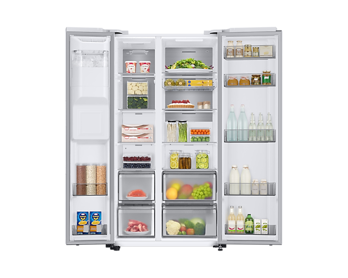 Samsung RS68A8840WW side-by-side refrigerator Freestanding – image 6