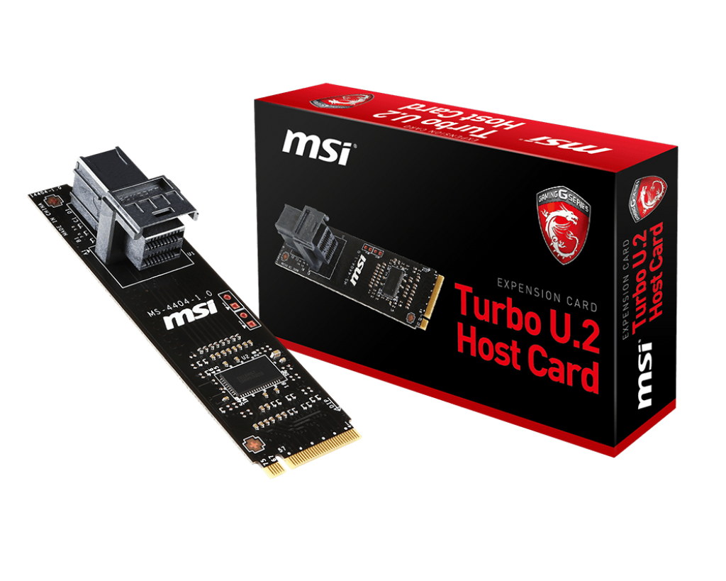 MSI Turbo U.2 Host Card – image 1