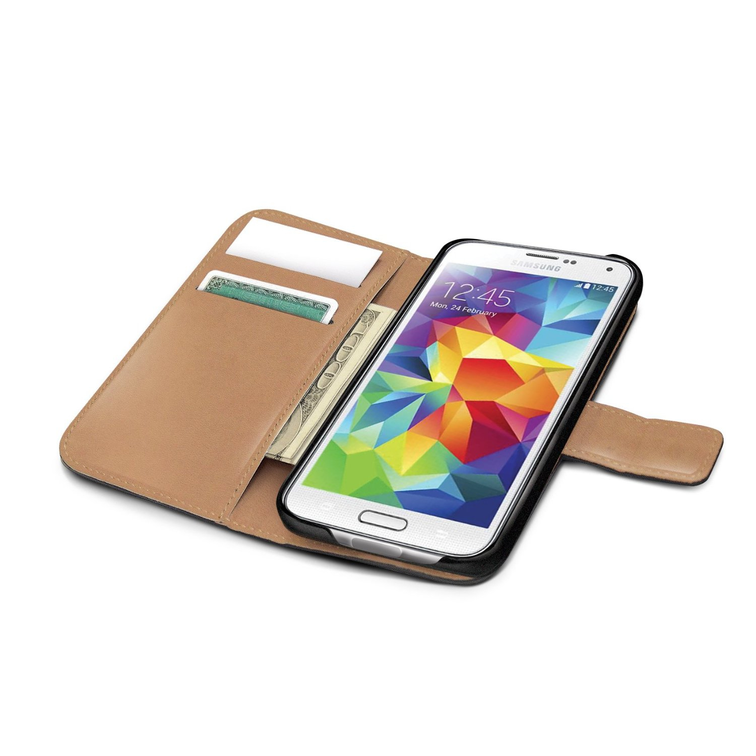Celly 97839 mobile phone case Wallet case Black – image 2