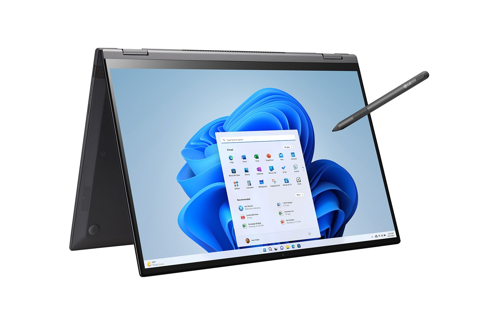 LG 16T90R-K.ADS9U1 laptop Intel® Core™ i7 i7-1360P Hybrid (2-in-1) – image 1