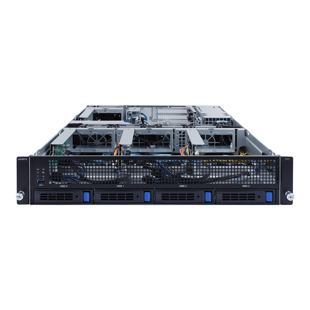 GIGABYTE G242-Z11 Socket SP3 Rack (2U) Black – image 4