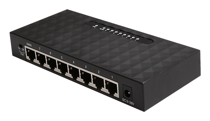 iggual GES8000 Unmanaged Gigabit Ethernet (10/100/1000) Black – image 4