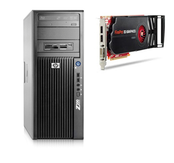 HP Z200 MT + ATI FirePro V5800