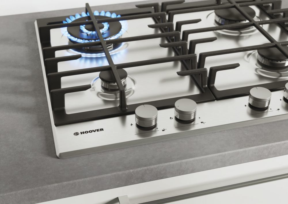 Hoover H-HOB 500 GAS HHG6BR4WSX Stainless steel Built-in – image 5