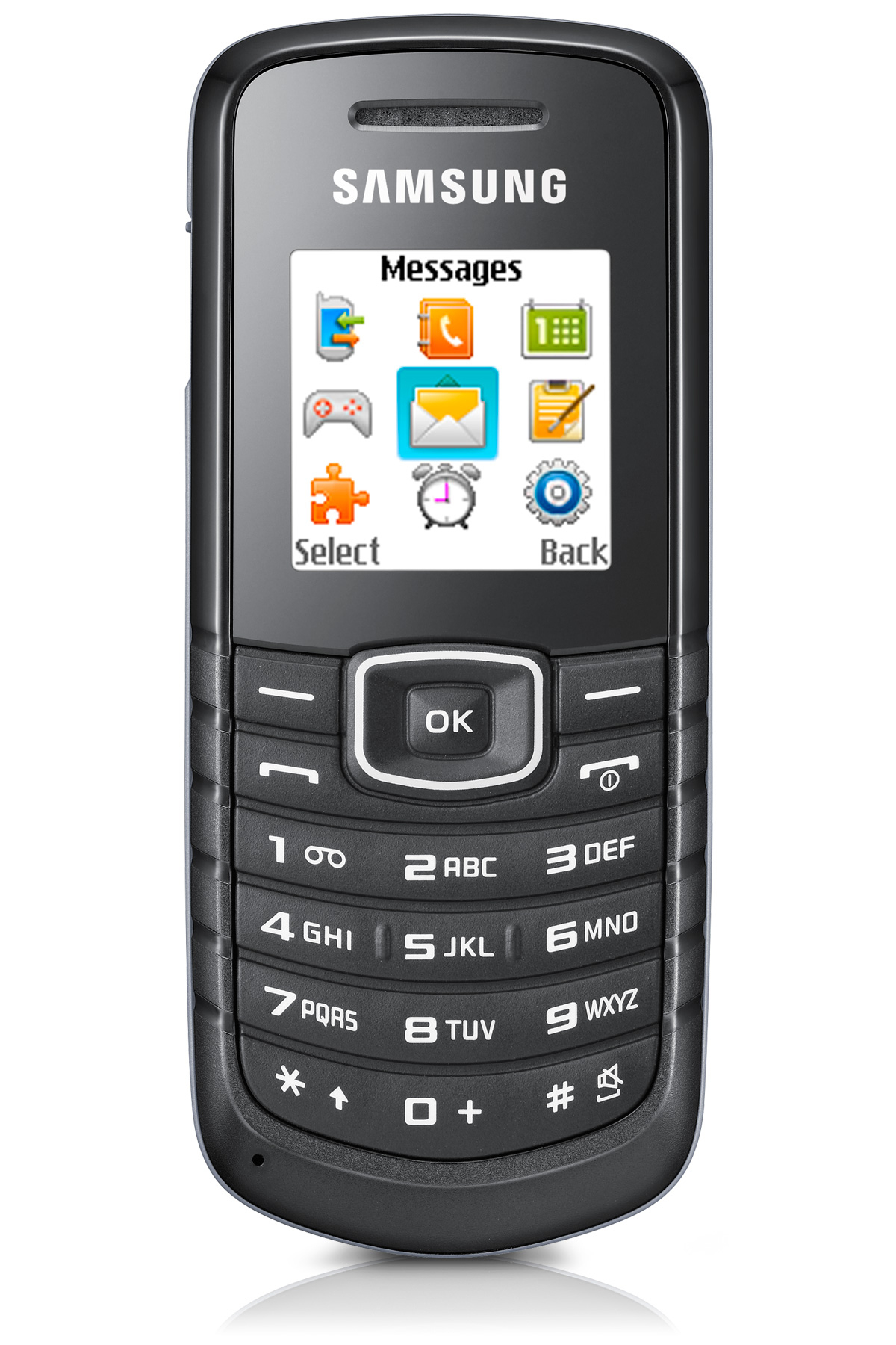 Samsung GT-E1086 3.63 cm (1.43") 64 g Black