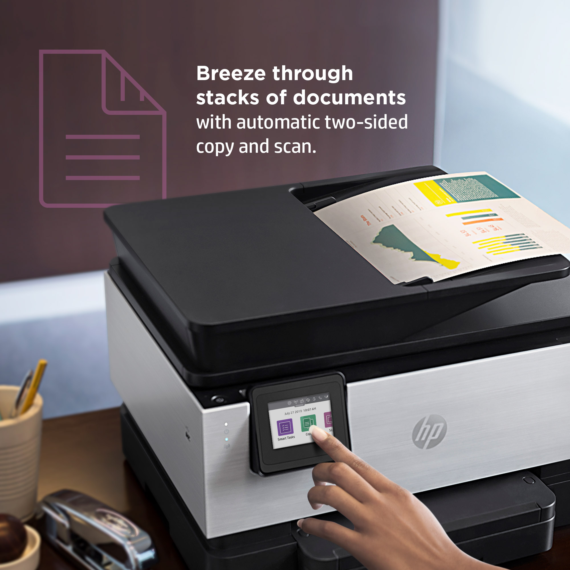 HP OfficeJet Pro 9019e All-in-One Prntr – image 8