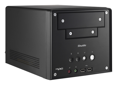 Shuttle SA76G2 PC/workstation barebone SFF Black Socket AM2 – image 5