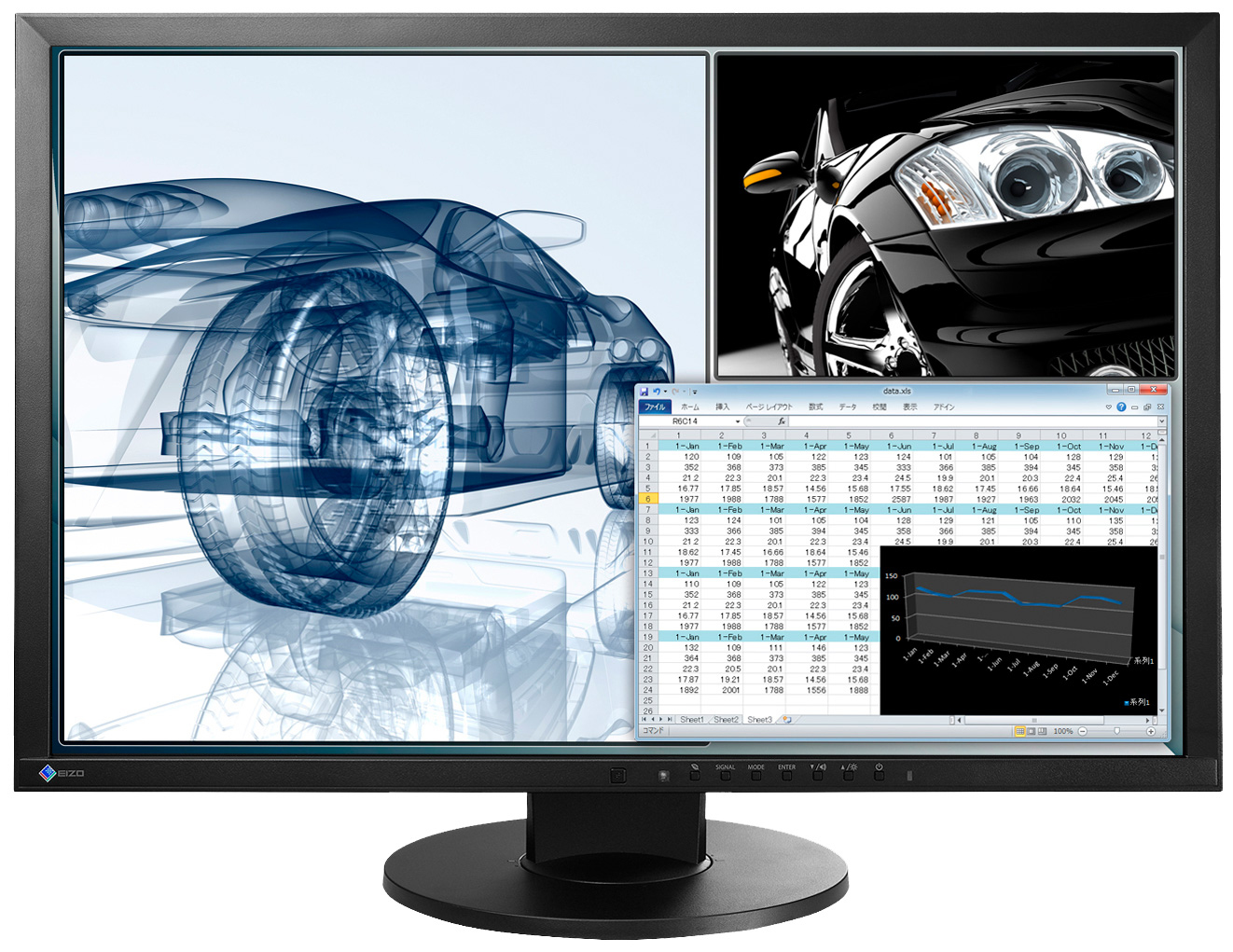 EIZO EV2436W-Swiss Edition