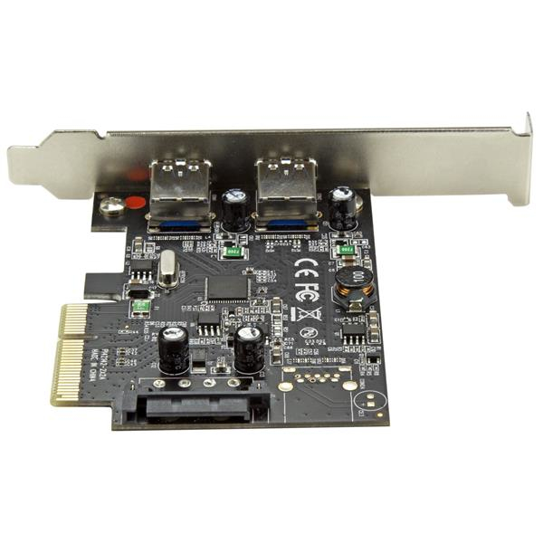 StarTech.com Discontinued and replaced by PEXUSB312A3 - 2-Port USB PCIe Card - 10Gbps USB 3.1 Gen 2 Type-A PCI Express Host Controller Card - USB 3.2 Gen – image 3