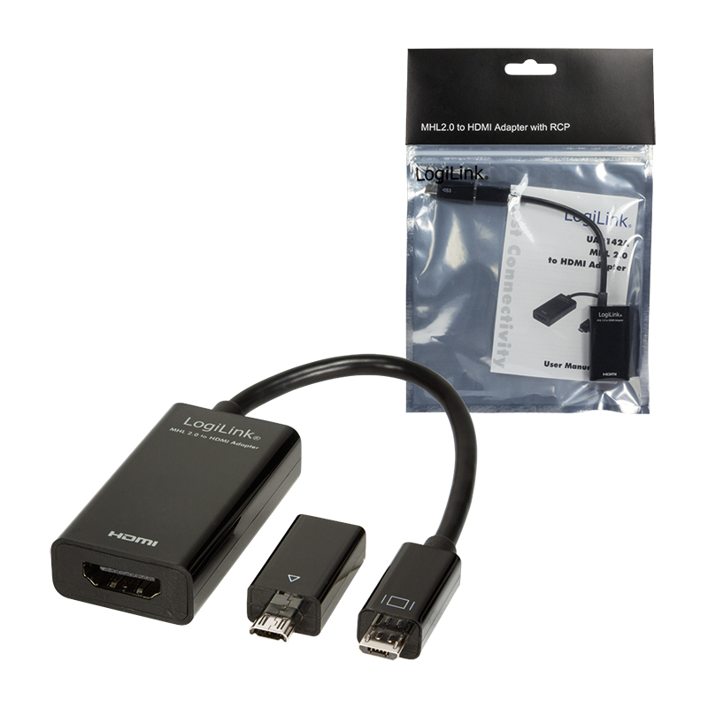 LogiLink UA0142A USB graphics adapter Black – image 5
