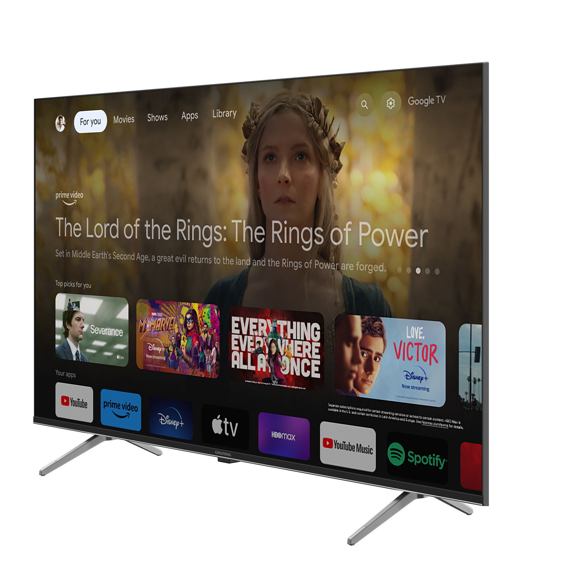 Grundig 55GHU8500A TV – image 3