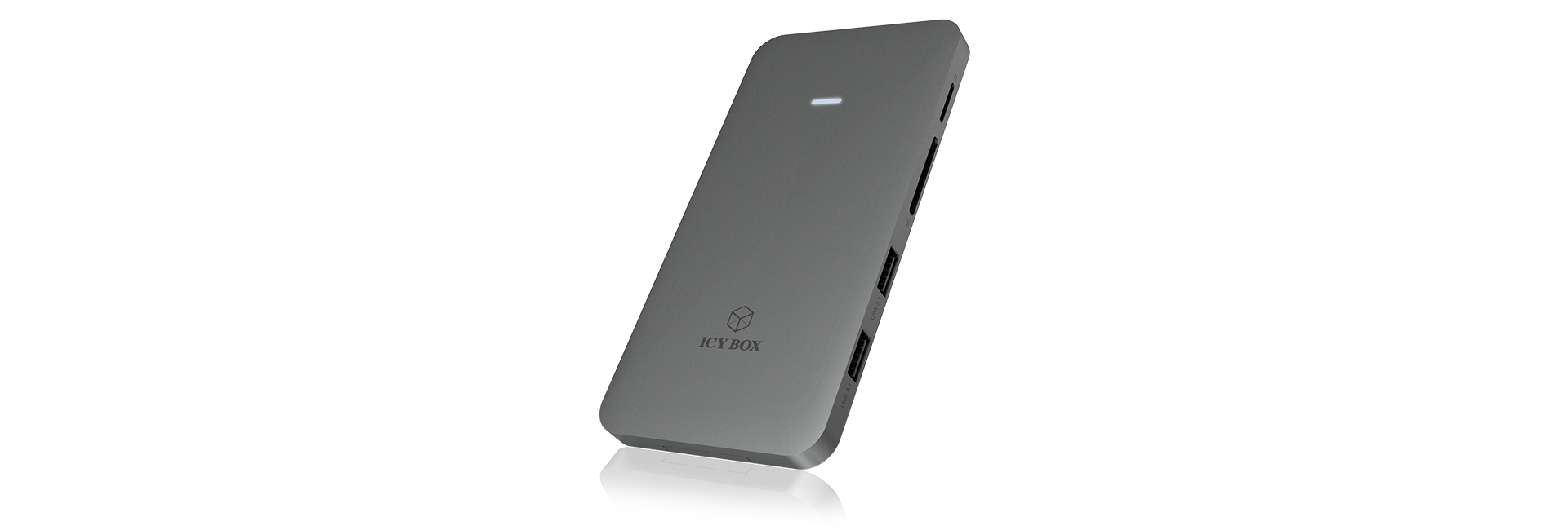 ICY BOX IB-DK2107M-C USB 3.2 Gen 2 (3.1 Gen 2) Type-C Anthracite – image 5