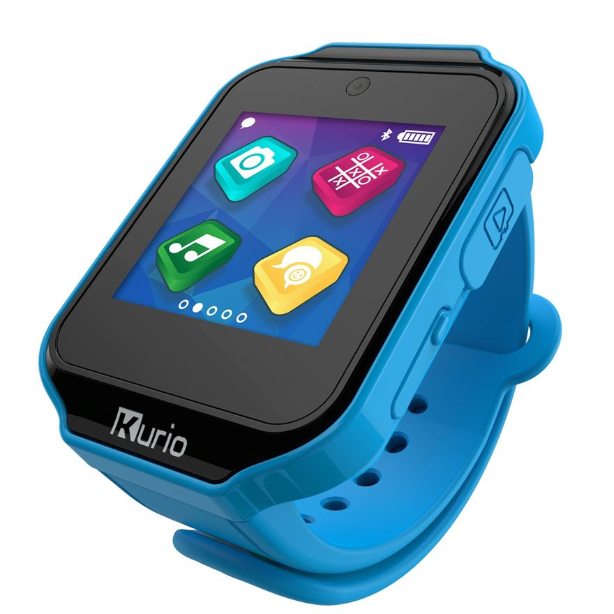 Kurio Watch 3.91 cm (1.54") LCD Digital 240 x 240 pixels Touchscreen Black, Blue – image 3