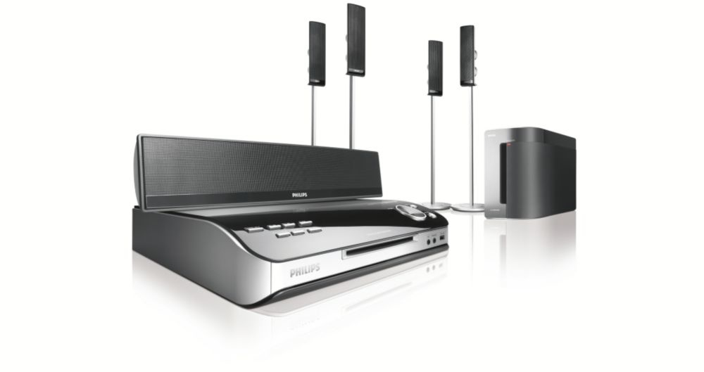 Philips HTS4750 DivX Ultra DVD Home Theater System