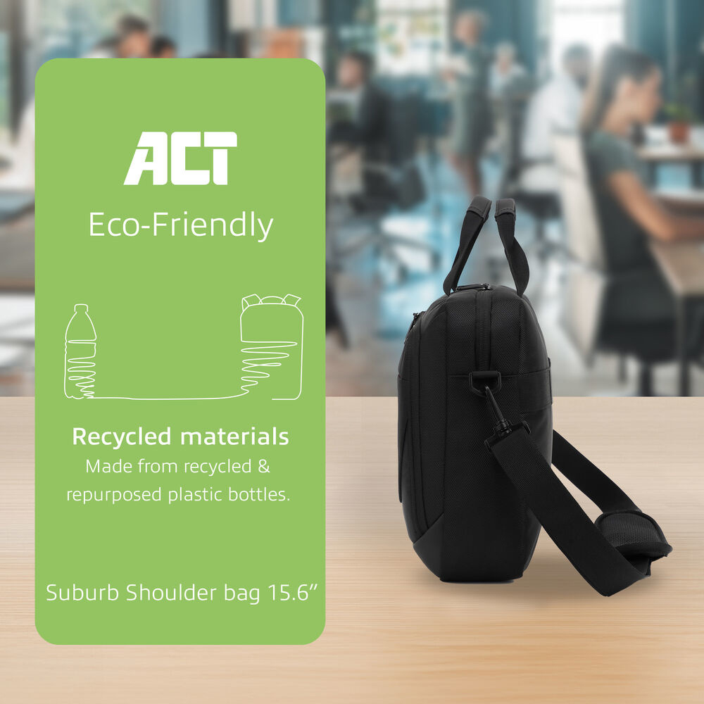 ACT Suburb shoulder bag for laptops up to – image 4