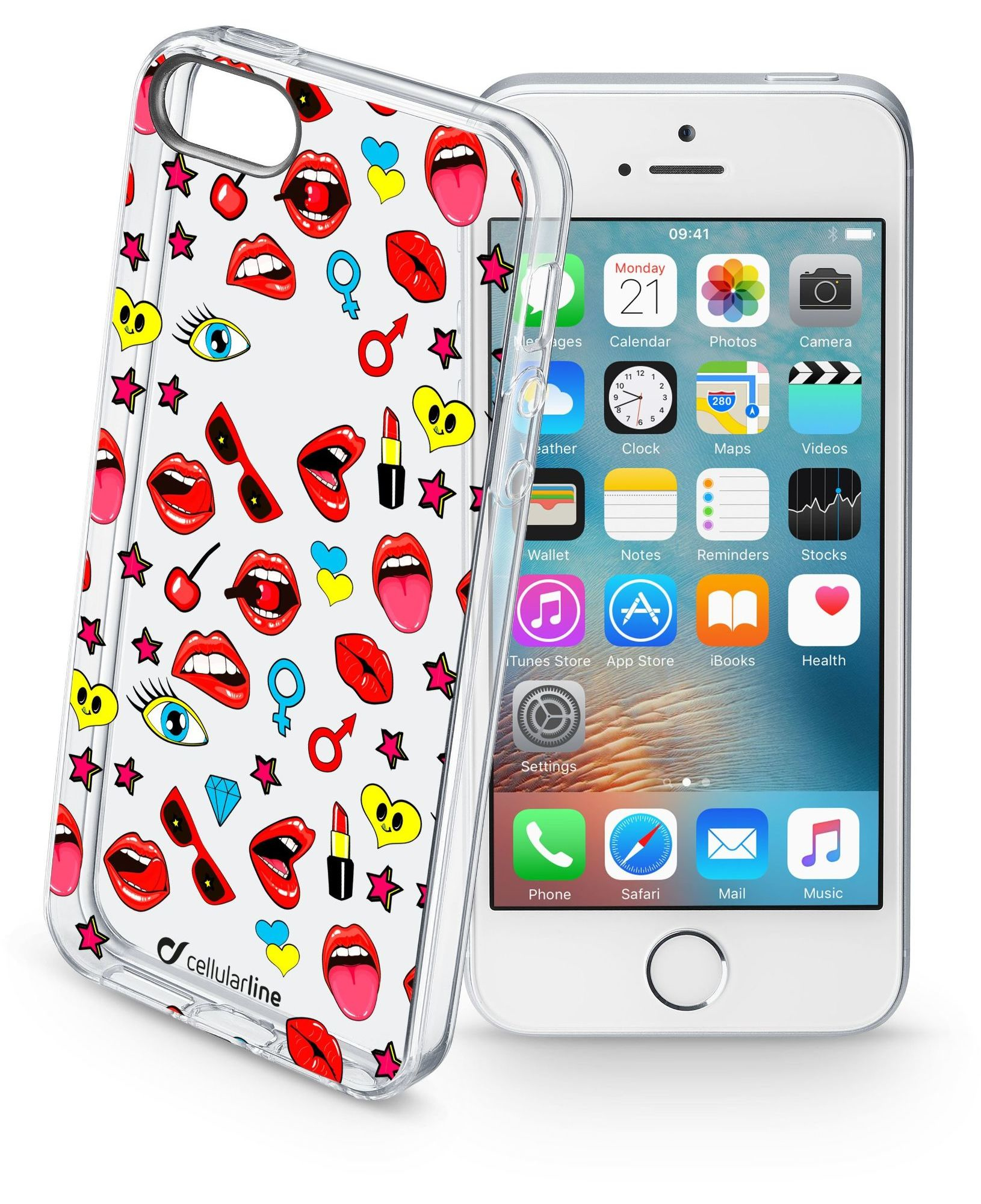 Cellularline Style Case Pop - iPhone SE/5S/5