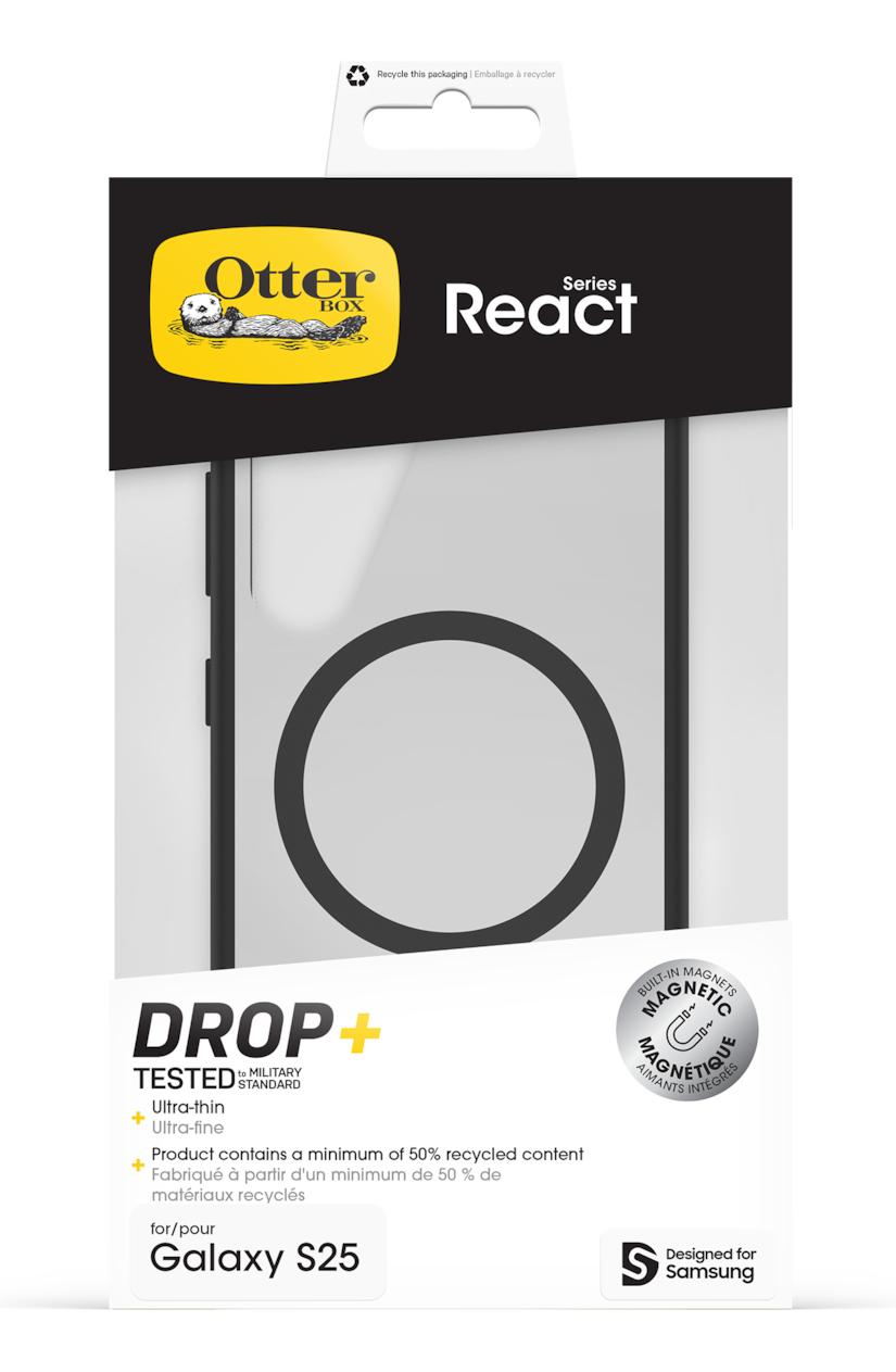 Samsung Otterbox React Case with magnets for Galaxy S25 – image 5